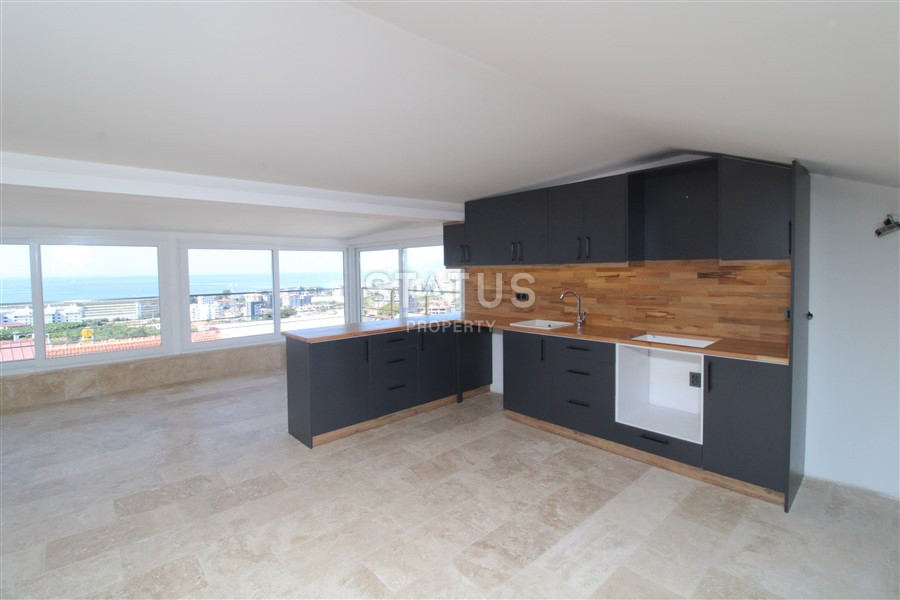 Стильная двухуровневая вилла с видом на море в Каргыджаке. 175м2 фото 28