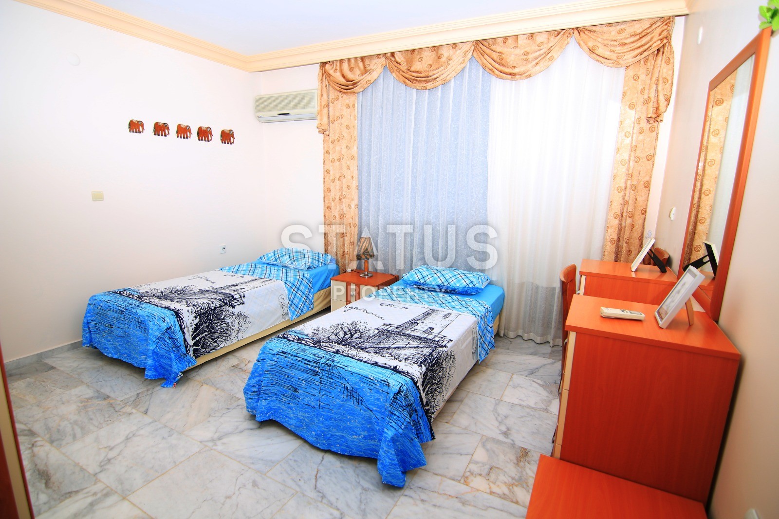 Трехкомнатная квартира с мебелью на ул. Ататюрк, Махмутлар, 125 м2 фото 10