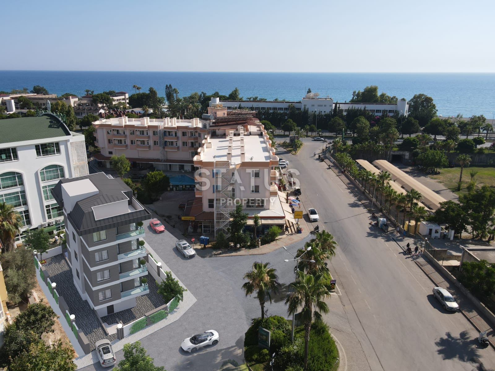 Три новых квартиры 1+1 в ЖК 2023 года постройки в 100м от моря. 50м2 фото 20