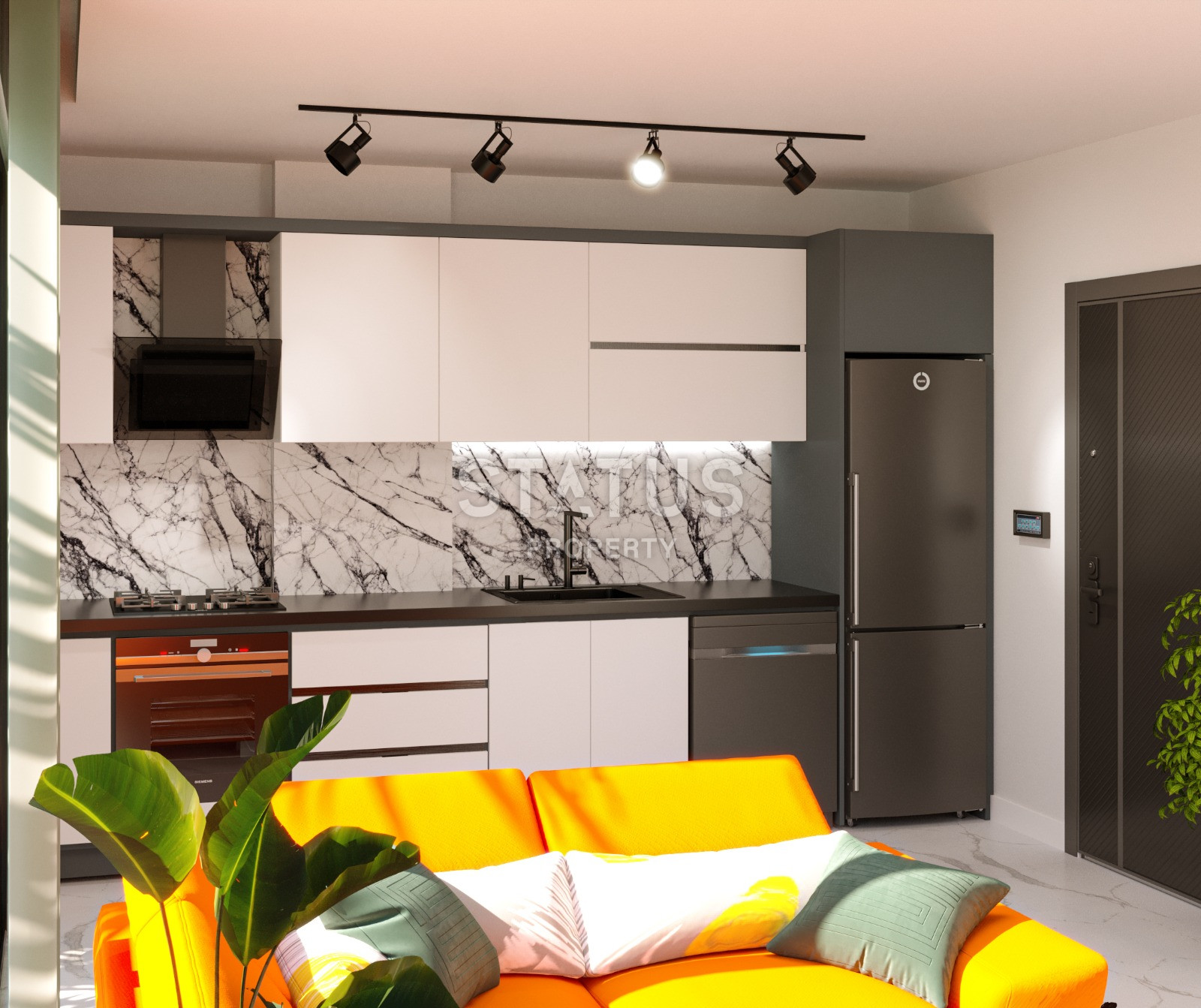 Новый пентхаус с видом на море в ЖК 2023 года постройки в 100м от моря. 95м2 фото 25