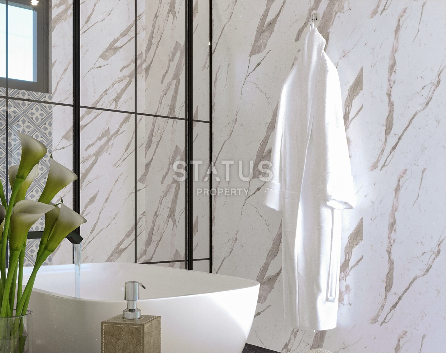 Новый пентхаус с видом на море в ЖК 2023 года постройки в 100м от моря. 95м2 фото 26