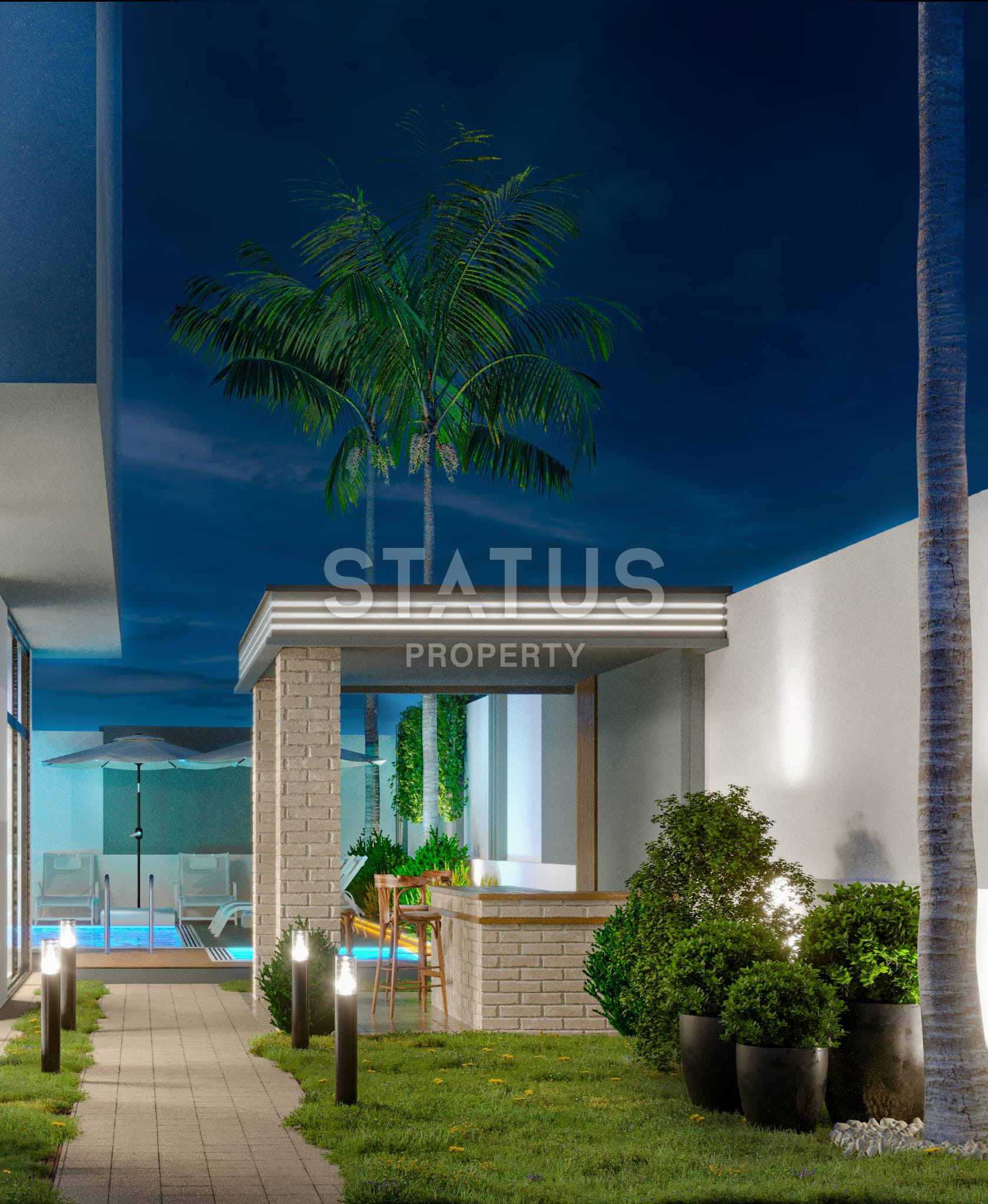 Новый пентхаус с видом на море в ЖК 2023 года постройки в 100м от моря. 95м2 фото 31