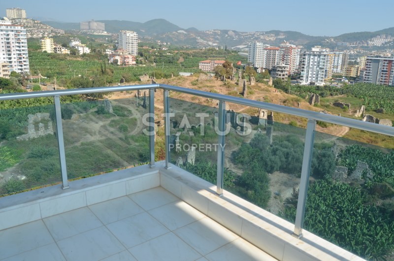 Трехкомнатные апартаменты с видом на Средиземное море, горы Торос и античный город Наула в Махмутларе, 115 кв. м. фото 3