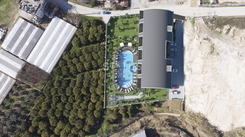 Достойный жилой комплекс с привлекательными ценами в 600м от моря в Авсалларе. 50м2 – 116м2 фото 8