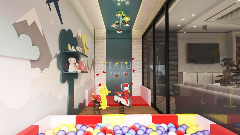 Достойный жилой комплекс с привлекательными ценами в 600м от моря в Авсалларе. 50м2 – 116м2 фото 26