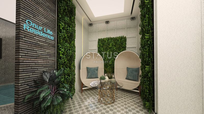 Достойный жилой комплекс с привлекательными ценами в 600м от моря в Авсалларе. 50м2 – 116м2 фото 28