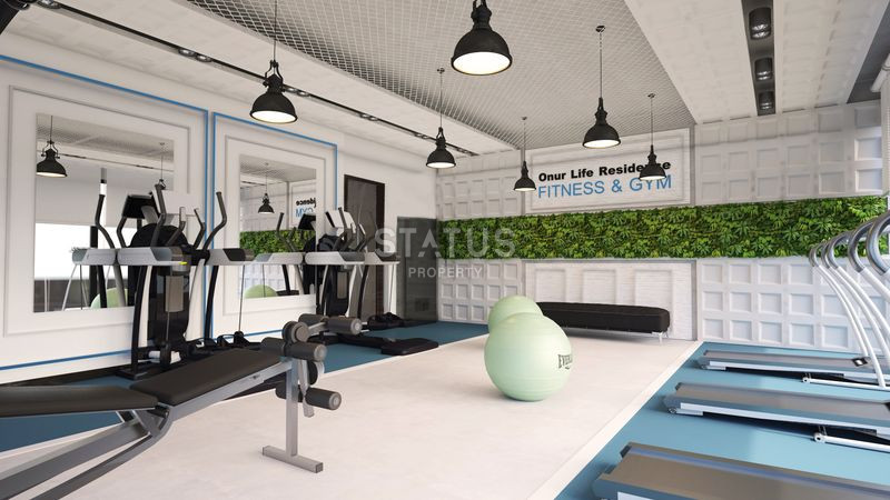 Достойный жилой комплекс с привлекательными ценами в 600м от моря в Авсалларе. 50м2 – 116м2 фото 33