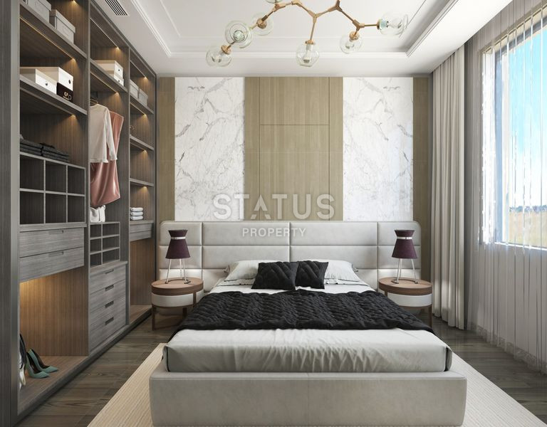 Only 7 apartments!!! Shared construction project with a favorable location in the center of Alanya, 300m from the sea. 50m2 фото 6