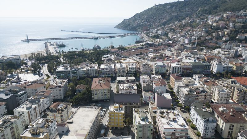 Only 7 apartments!!! Shared construction project with a favorable location in the center of Alanya, 300m from the sea. 50m2 фото 13