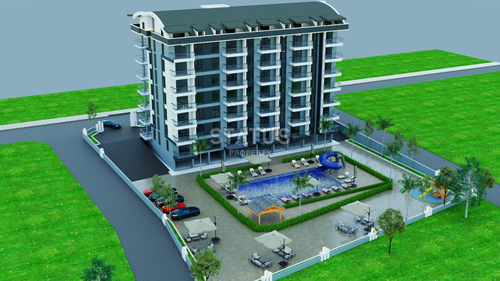 Проект долевого строительства с просторными квартирами в Газипаше. 52м2-140м2 фото 4