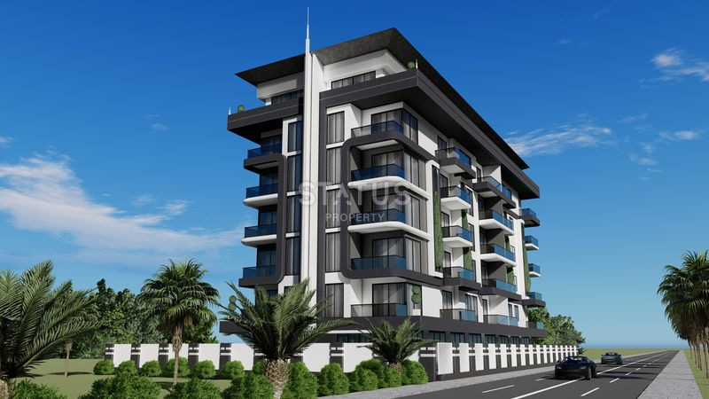 Шикарные квартиры с видом на горы и город в ЖК с отельной инфраструктурой в популярном районе Махмутлар. 50м2 – 118м2 фото 3