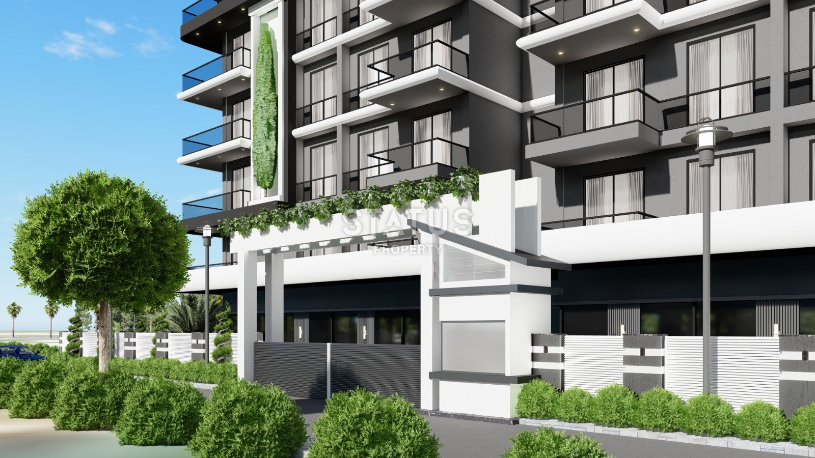 Шикарные квартиры с видом на горы и город в ЖК с отельной инфраструктурой в популярном районе Махмутлар. 50м2 – 118м2 фото 7