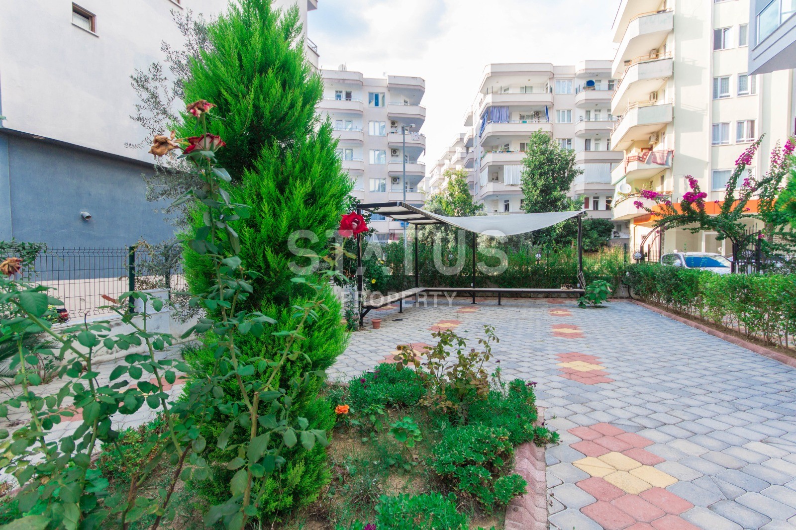 Двухкомнатная квартира с видом на горы в Махмутларе,70 м2 фото 5