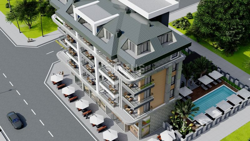 Последние 4 квартиры по очень выгодной цене во 2 береговой линии с видом на море в районе Каргыджак. 61м2- 150м2 фото 16