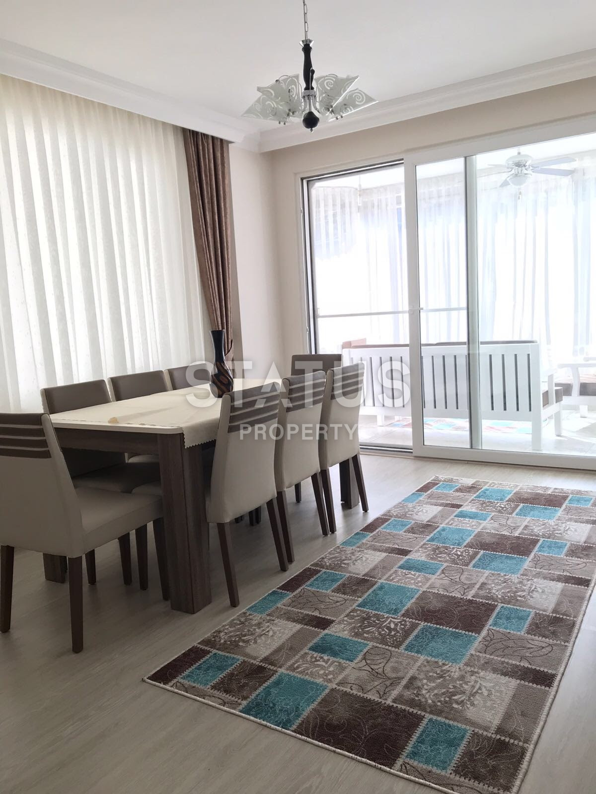 Просторная квартира планировки 3+2 в 300м от пляжа Кейкубат, 165м2. фото 13