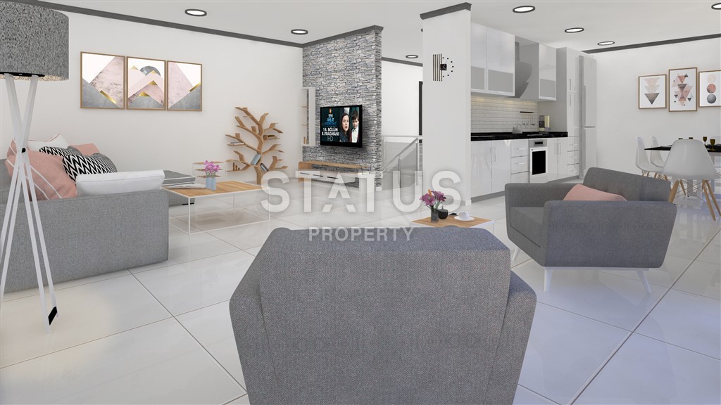 New investment project in Avsallar surrounded by coniferous forest фото 12