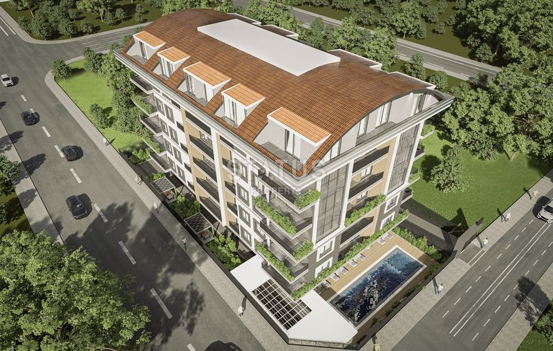 Последние квартиры пентхаусы с выгодной локацией в популярном районе Махмутлар. 110м2 – 135м2 фото 8