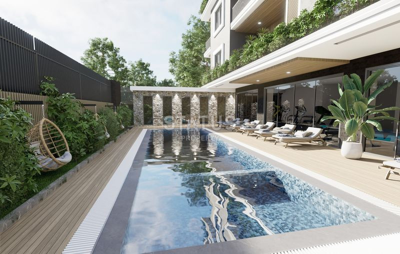 Последние квартиры пентхаусы с выгодной локацией в популярном районе Махмутлар. 110м2 – 135м2 фото 22