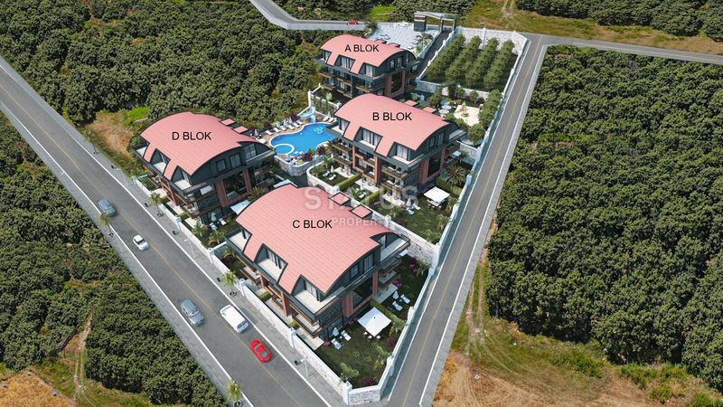 Новый проект с роскошными панорамными видами в Бюйюкхасбахче, 115-160 м2 фото 28