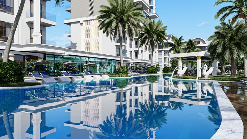 Уникальный комплекс в перспективном районе Паялларе, 55-100 м2 фото 20