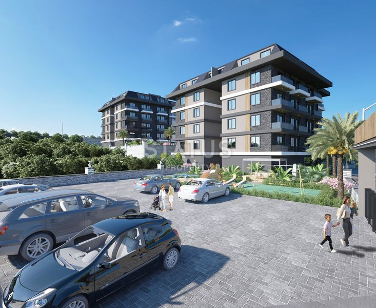 Отличные цены, трансфер до моря, премиальный жилой комплекс в открытом районе Конаклы, 50м2 – 100м2 фото 6