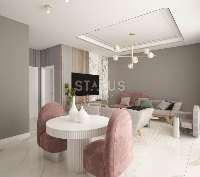 Отличные цены, трансфер до моря, премиальный жилой комплекс в открытом районе Конаклы, 50м2 – 100м2 фото 13