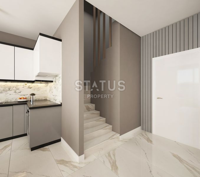 Отличные цены, трансфер до моря, премиальный жилой комплекс в открытом районе Конаклы, 50м2 – 100м2 фото 14