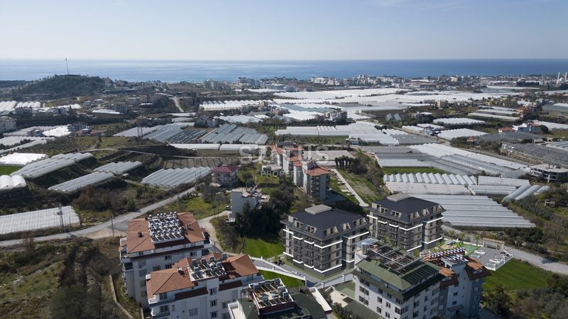 Отличные цены, трансфер до моря, премиальный жилой комплекс в открытом районе Конаклы, 50м2 – 100м2 фото 27