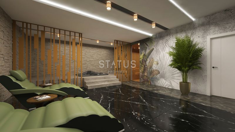 Отличные цены, трансфер до моря, премиальный жилой комплекс в открытом районе Конаклы, 50м2 – 100м2 фото 28