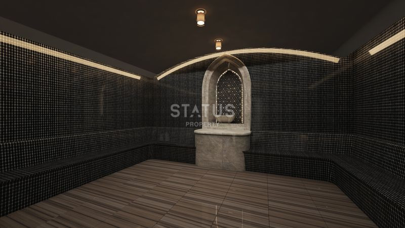 Отличные цены, трансфер до моря, премиальный жилой комплекс в открытом районе Конаклы, 50м2 – 100м2 фото 31