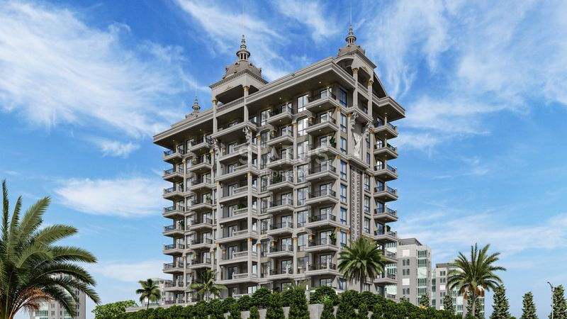 Новый премиальный проект в центре Аланьи, пляж Клеопатра. 62м2 – 120м2 фото 4