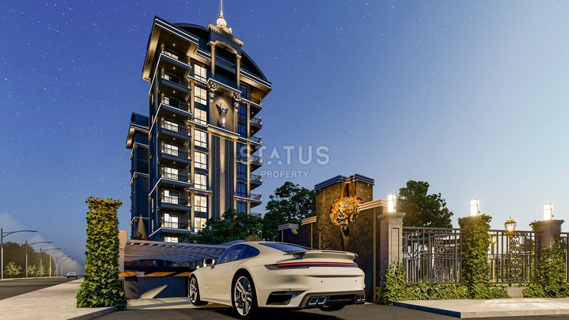 Новый премиальный проект в центре Аланьи, пляж Клеопатра. 62м2 – 120м2 фото 6