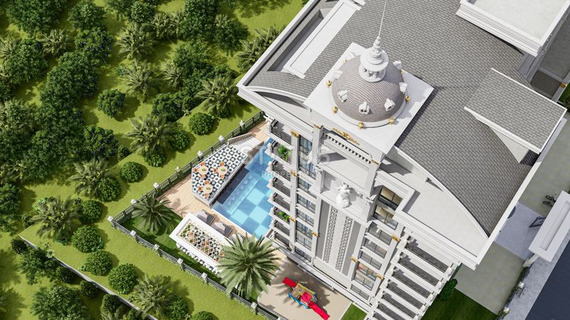 Новый премиальный проект в центре Аланьи, пляж Клеопатра. 62м2 – 120м2 фото 9