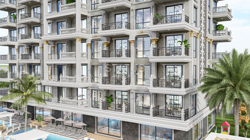 Новый премиальный проект в центре Аланьи, пляж Клеопатра. 62м2 – 120м2 фото 10