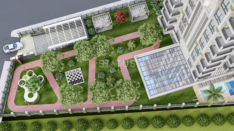 Новый премиальный проект в центре Аланьи, пляж Клеопатра. 62м2 – 120м2 фото 13