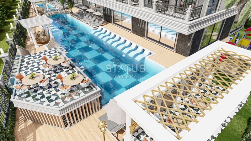 Новый премиальный проект в центре Аланьи, пляж Клеопатра. 62м2 – 120м2 фото 18