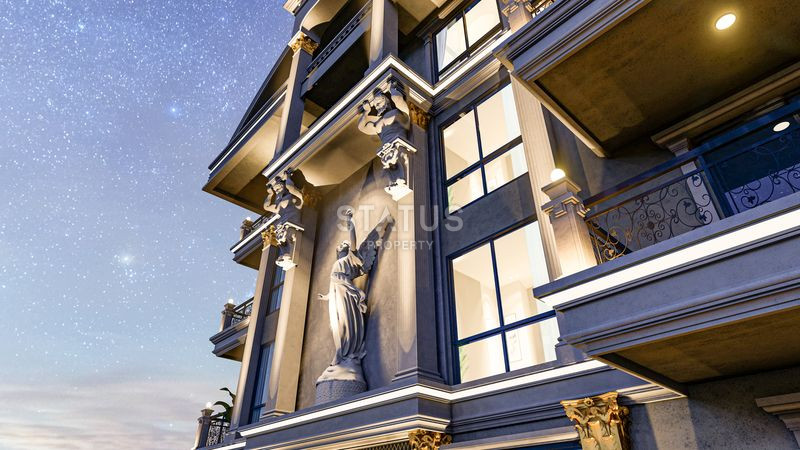 Новый премиальный проект в центре Аланьи, пляж Клеопатра. 62м2 – 120м2 фото 21