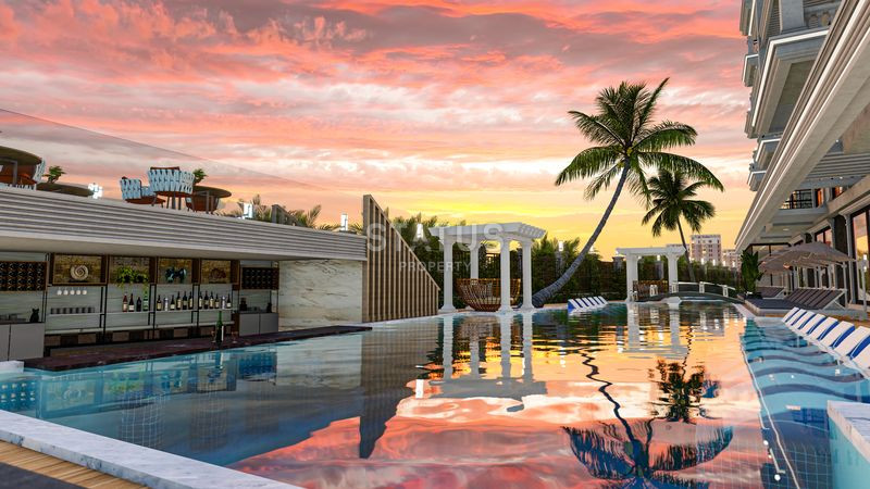 Новый премиальный проект в центре Аланьи, пляж Клеопатра. 62м2 – 120м2 фото 23