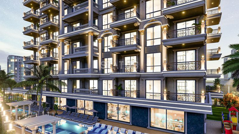 Новый премиальный проект в центре Аланьи, пляж Клеопатра. 62м2 – 120м2 фото 24