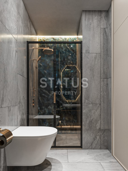 Новый премиальный проект в центре Аланьи, пляж Клеопатра. 62м2 – 120м2 фото 29