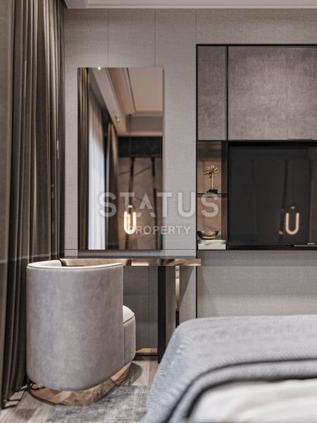 Новый премиальный проект в центре Аланьи, пляж Клеопатра. 62м2 – 120м2 фото 31