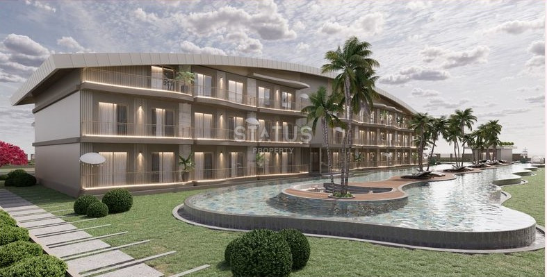 Luxurious residential apartments with excellent location and own infrastructure in Kundu Antalya. 60m2 - 117m2 фото 3