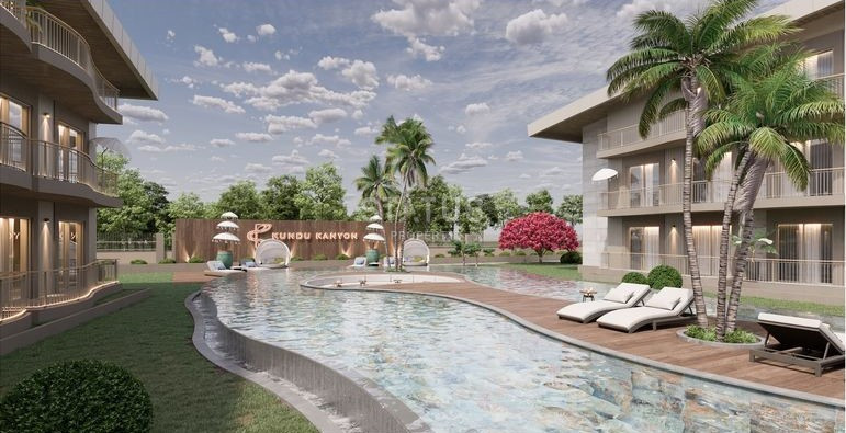 Luxurious residential apartments with excellent location and own infrastructure in Kundu Antalya. 60m2 - 117m2 фото 12