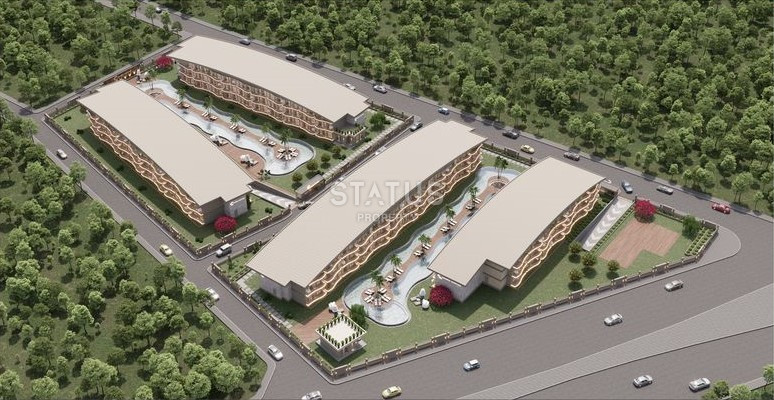 Luxurious residential apartments with excellent location and own infrastructure in Kundu Antalya. 60m2 - 117m2 фото 15