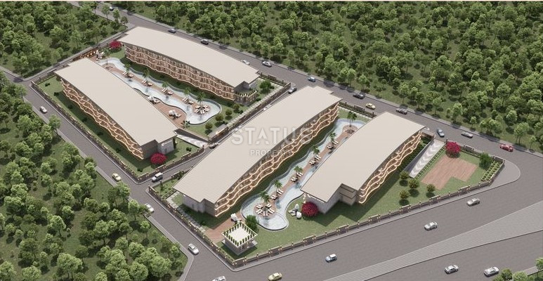 Luxurious residential apartments with excellent location and own infrastructure in Kundu Antalya. 60m2 - 117m2 фото 17