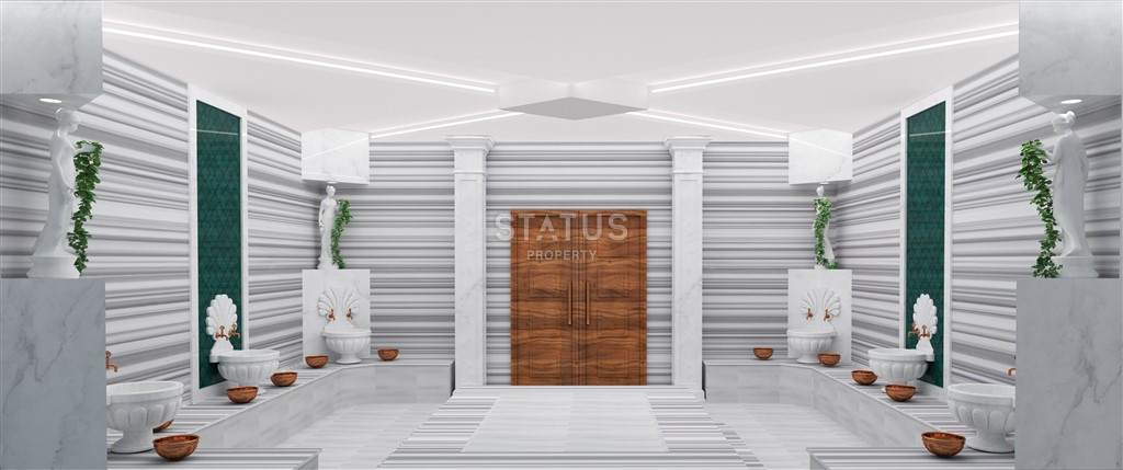 The latest one-bedroom apartments in a residential complex with infrastructure in the Oba area. 47.5 m2 фото 5