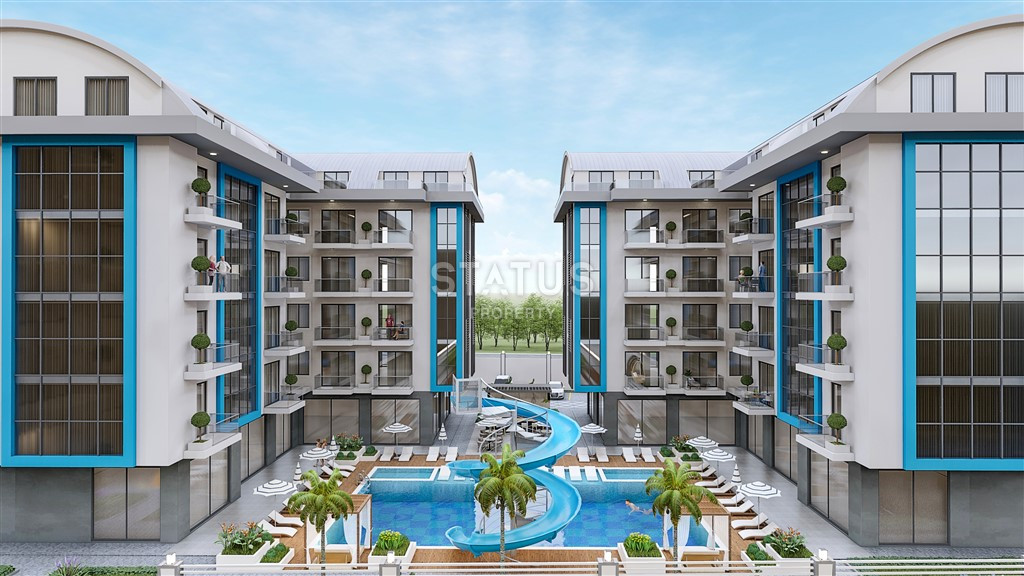 The latest one-bedroom apartments in a residential complex with infrastructure in the Oba area. 47.5 m2 фото 7