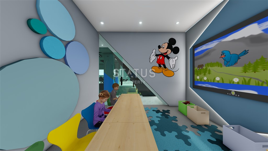 The latest one-bedroom apartments in a residential complex with infrastructure in the Oba area. 47.5 m2 фото 15