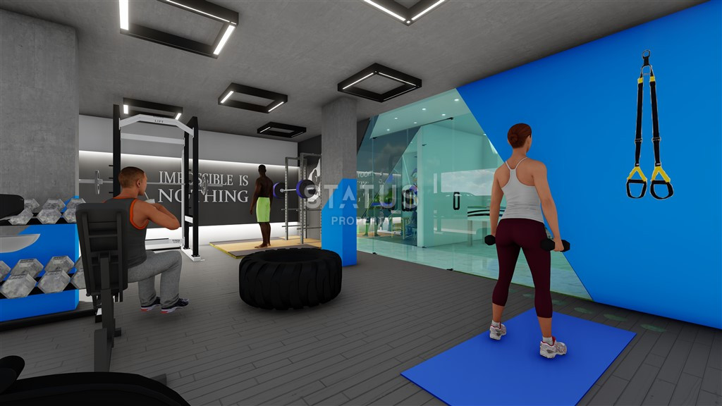 The latest one-bedroom apartments in a residential complex with infrastructure in the Oba area. 47.5 m2 фото 19