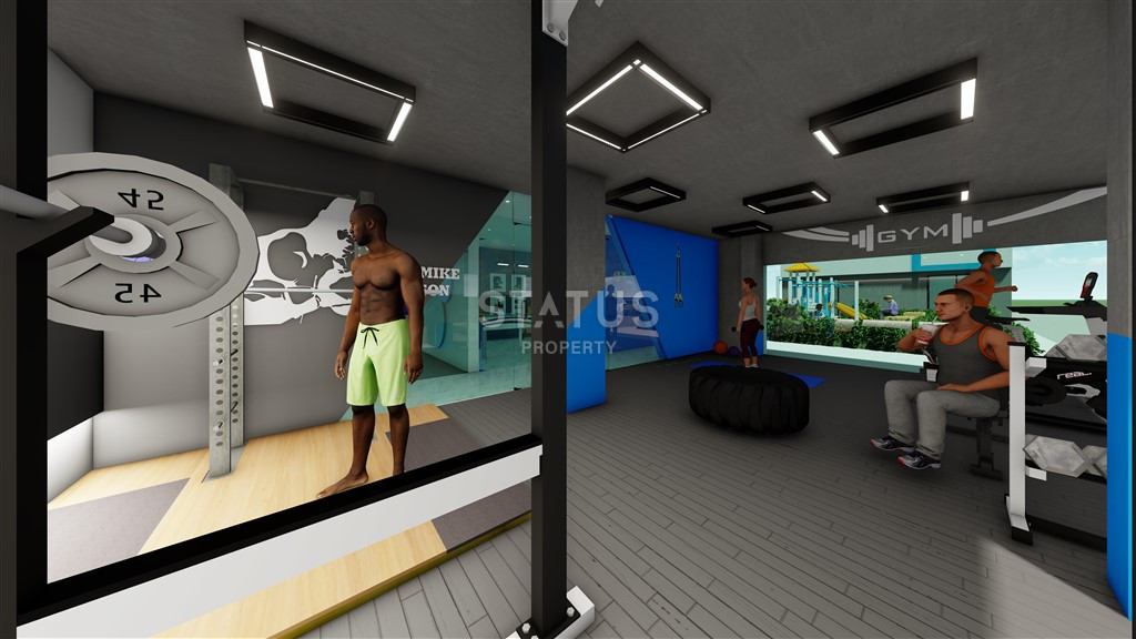 The latest one-bedroom apartments in a residential complex with infrastructure in the Oba area. 47.5 m2 фото 25